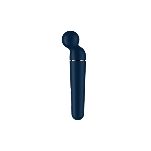 Vibromasseur wand bleu USB 60 vibrations Planet Wand-er Satisfyer 